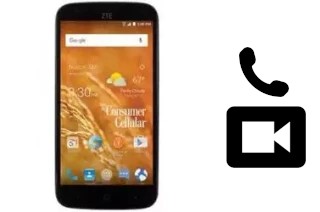 Faça chamadas de vídeo com um ZTE Avid 916