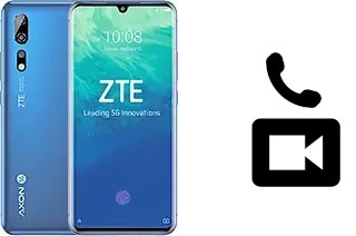 Faça chamadas de vídeo com um ZTE Axon 10 Pro 5G