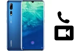 Faça chamadas de vídeo com um ZTE Axon 10 Pro