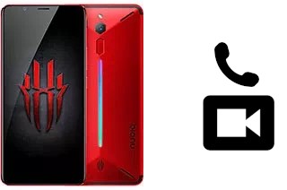 Faça chamadas de vídeo com um ZTE nubia Red Magic