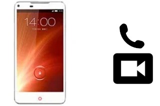 Faça chamadas de vídeo com um ZTE nubia Z5S