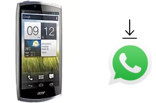 Como baixar e instalar o WhatsApp em Acer CloudMobile S500