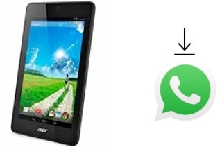 Como baixar e instalar o WhatsApp em Acer Iconia One 7 B1-730