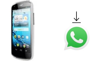 Como baixar e instalar o WhatsApp em Acer Liquid E1