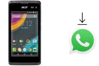 Como baixar e instalar o WhatsApp em Acer Liquid Z220