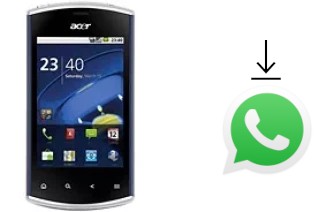 Como baixar e instalar o WhatsApp em Acer Liquid mini E310