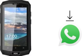 Como baixar e instalar o WhatsApp em AGM A8 Mini