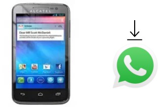 Como baixar e instalar o WhatsApp em alcatel One Touch M'Pop