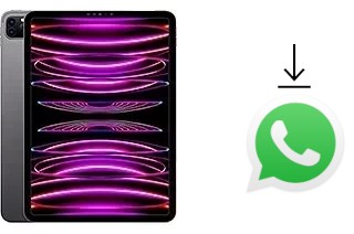 Como baixar e instalar o WhatsApp em Apple iPad Pro 11 (2022)