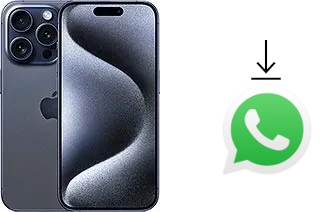 Como baixar e instalar o WhatsApp em Apple iPhone 15 Pro