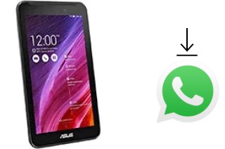 Como baixar e instalar o WhatsApp em Asus Fonepad 7 (2014)