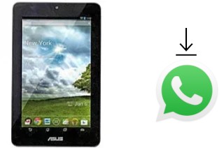 Como baixar e instalar o WhatsApp em Asus Memo Pad ME172V