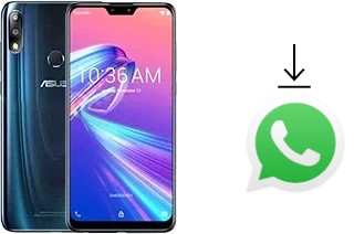 Como baixar e instalar o WhatsApp em Asus Zenfone Max Pro (M2) ZB631KL