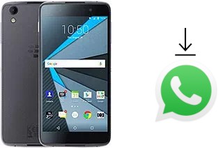 Como baixar e instalar o WhatsApp em BlackBerry DTEK50