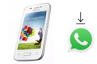 Como baixar e instalar o WhatsApp em CCIT A66