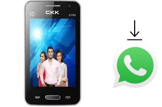 Como baixar e instalar o WhatsApp em CKK-mobile CKK mobile C707