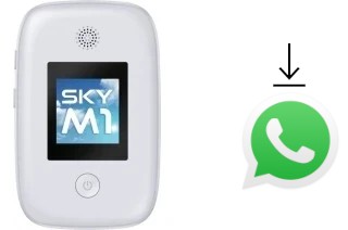 Como baixar e instalar o WhatsApp em Cloud Mobile Sky M1