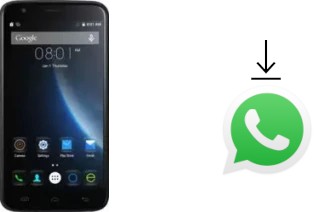 Como baixar e instalar o WhatsApp em Doogee Valencia 2 Y100 Plus