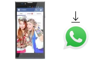 Como baixar e instalar o WhatsApp em E-Boda Rainbow V47