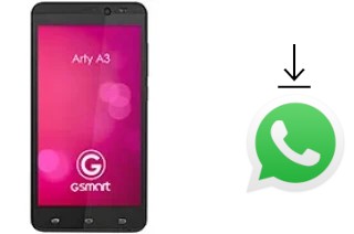 Como baixar e instalar o WhatsApp em Gigabyte GSmart Arty A3