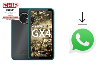 Como baixar e instalar o WhatsApp em Gigaset GX4 PRO