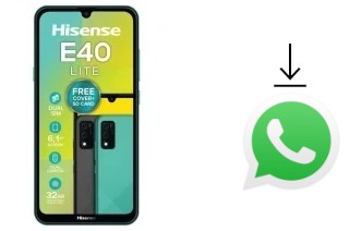 Como baixar e instalar o WhatsApp em HiSense E40 LITE