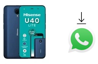 Como baixar e instalar o WhatsApp em HiSense U40 Lite