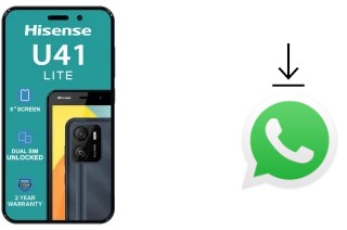 Como baixar e instalar o WhatsApp em HiSense U41 Lite