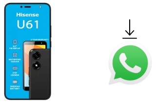 Como baixar e instalar o WhatsApp em HiSense U61