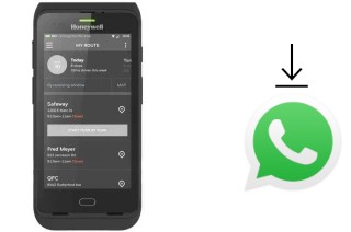 Como baixar e instalar o WhatsApp em Honeywell CT40