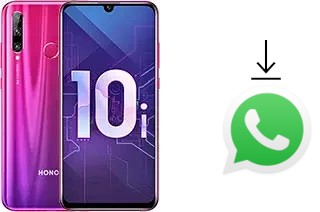 Como baixar e instalar o WhatsApp em Honor 10i