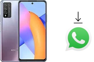 Como baixar e instalar o WhatsApp em Honor 10X Lite