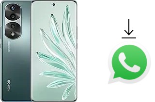 Como baixar e instalar o WhatsApp em Honor 70 Pro+