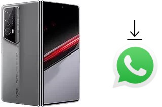 Como baixar e instalar o WhatsApp em Honor Magic V2 RSR Porsche Design