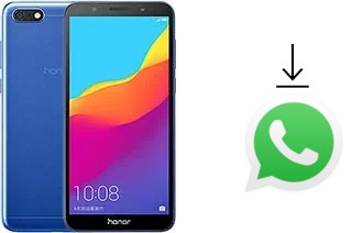 Como baixar e instalar o WhatsApp em Honor 7S