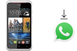 Como baixar e instalar o WhatsApp em HTC Desire 210 dual sim