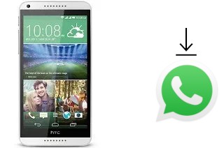 Como baixar e instalar o WhatsApp em HTC Desire 816 dual sim