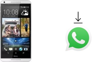 Como baixar e instalar o WhatsApp em HTC Desire 816 Dual