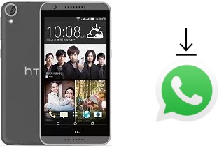 Como baixar e instalar o WhatsApp em HTC Desire 820G+ dual sim