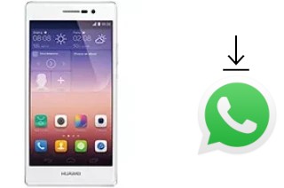 Como baixar e instalar o WhatsApp em Huawei Ascend P7