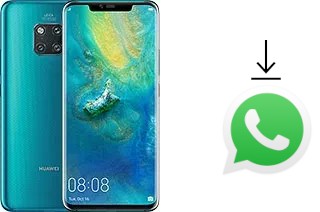 Como baixar e instalar o WhatsApp em Huawei Mate 20 Pro