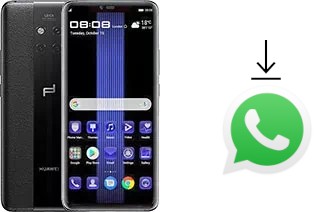 Como baixar e instalar o WhatsApp em Huawei Mate 20 RS Porsche Design