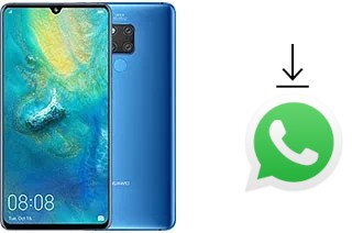 Como baixar e instalar o WhatsApp em Huawei Mate 20 X