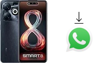 Como baixar e instalar o WhatsApp em Infinix Smart 8 (India)