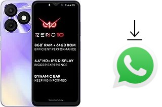 Como baixar e instalar o WhatsApp em itel Zeno 10