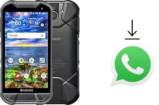 Como baixar e instalar o WhatsApp em Kyocera DuraForce Pro 2