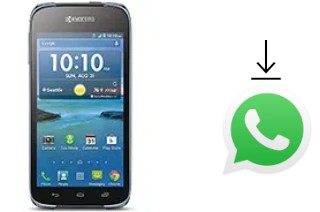 Como baixar e instalar o WhatsApp em Kyocera Hydro Life