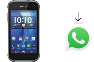 Como baixar e instalar o WhatsApp em Kyocera Hydro Xtrm