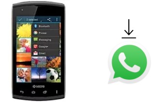 Como baixar e instalar o WhatsApp em Kyocera Rise C5155