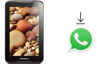 Como baixar e instalar o WhatsApp em Lenovo IdeaTab A1000